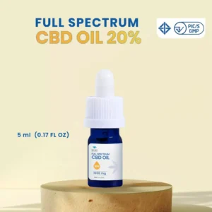 Full-Spectrum CBD Oil 20% Travel Size Salus Bioceutical 2