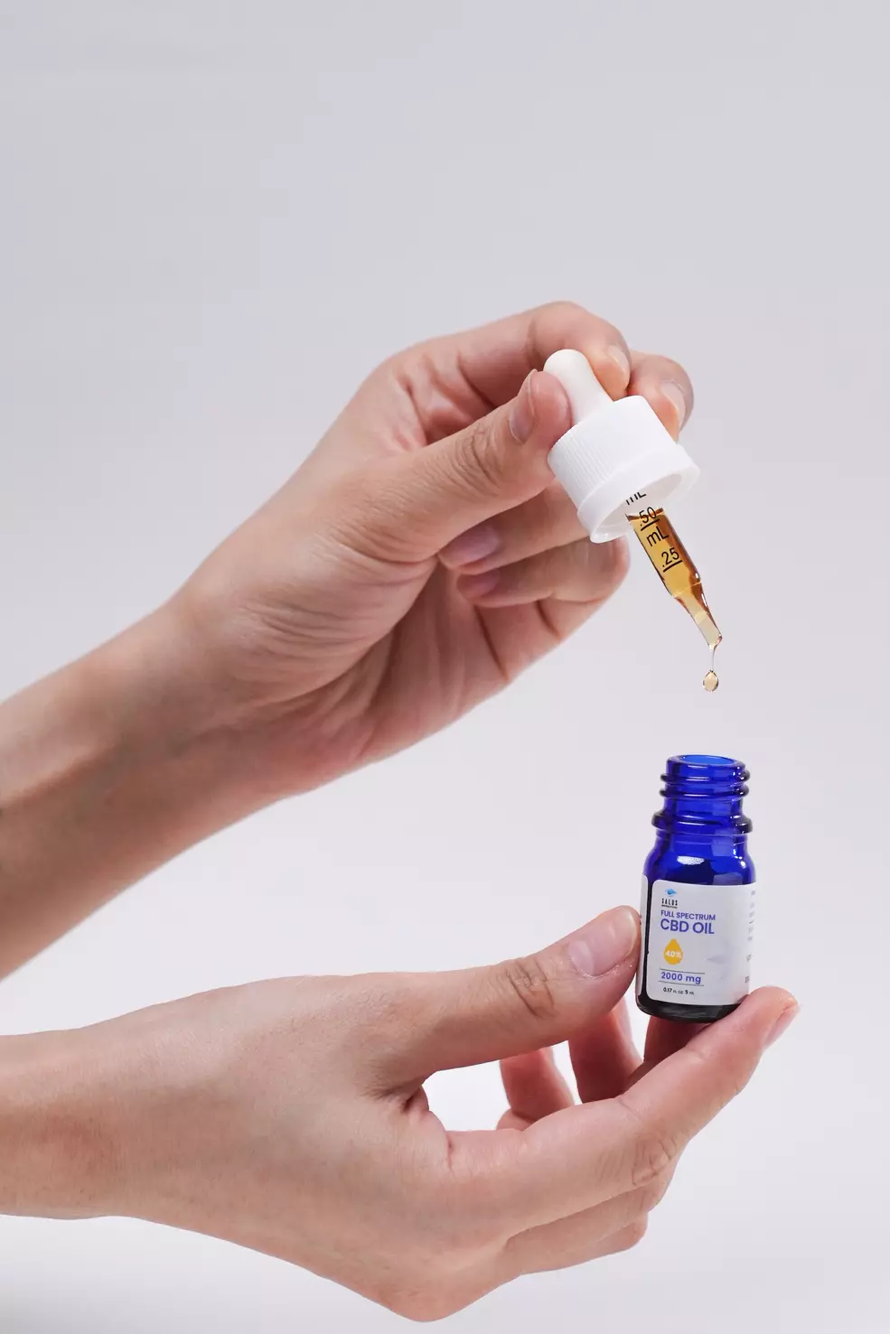 Full-Spectrum CBD Oil 40% (Travel Size) - SALUS BIOCEUTICAL (THAILAND)
